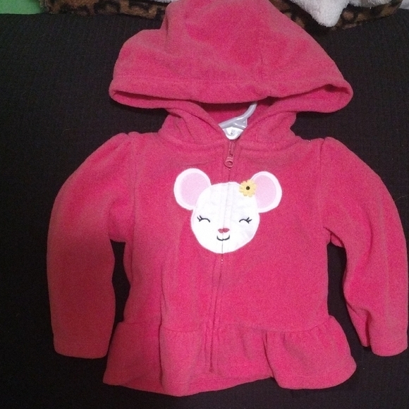Pink Kids Hoodie with Mouse Design With Matching Pants.​​ - Picture 1 of 3